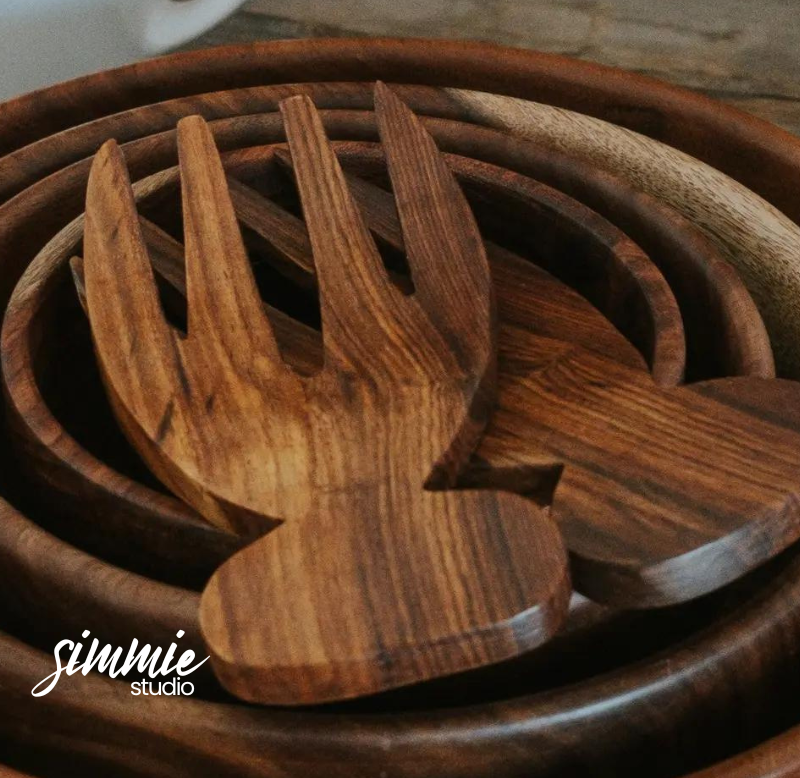 Salad forks set