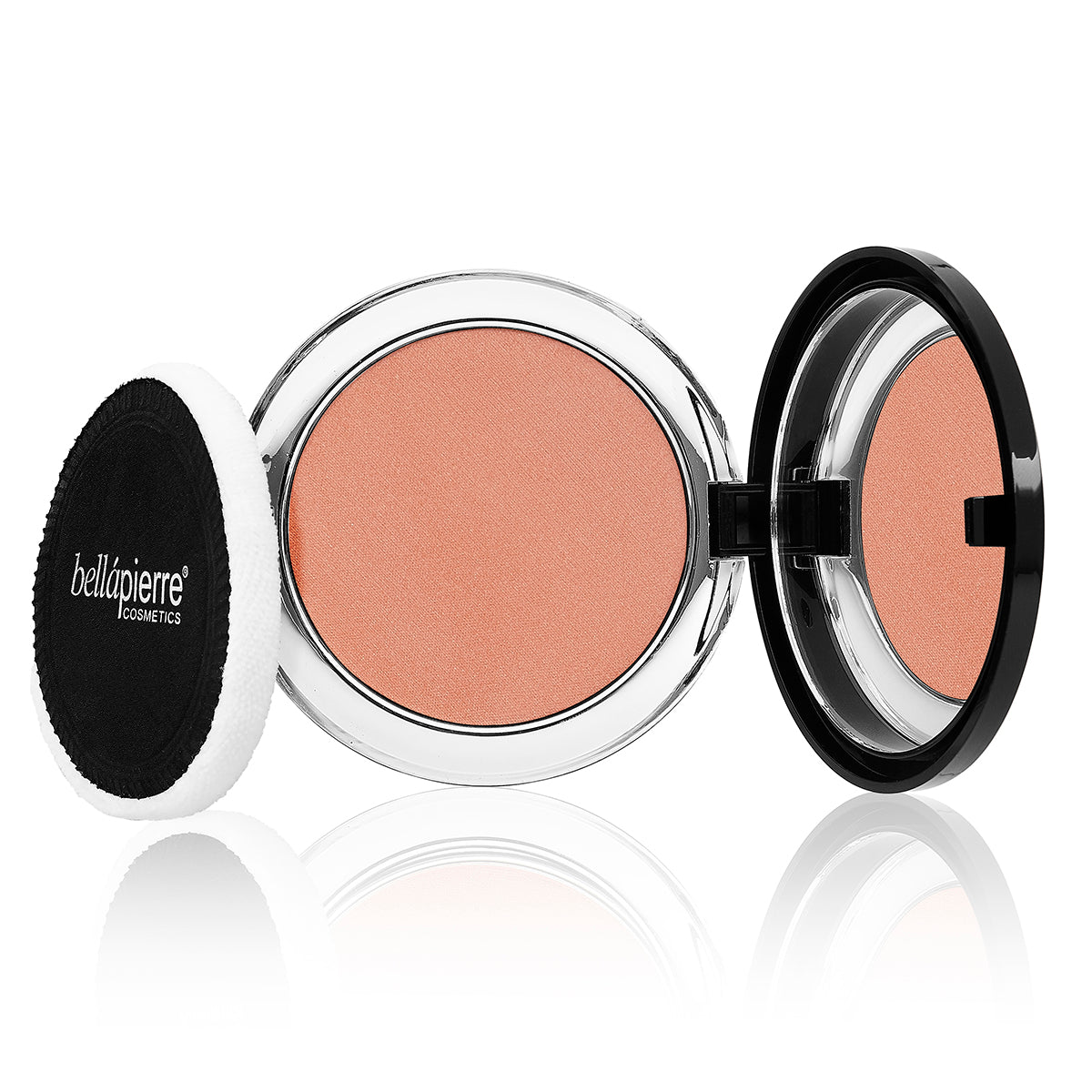 bellapierre Compact Mineral Blush. Award-winning creamy, non-comedogenic pressed powder mineral blush. Recommended by make-up artists and dermatologists. Talc free, paraben free & suitable for all skin types. TrueSkinity