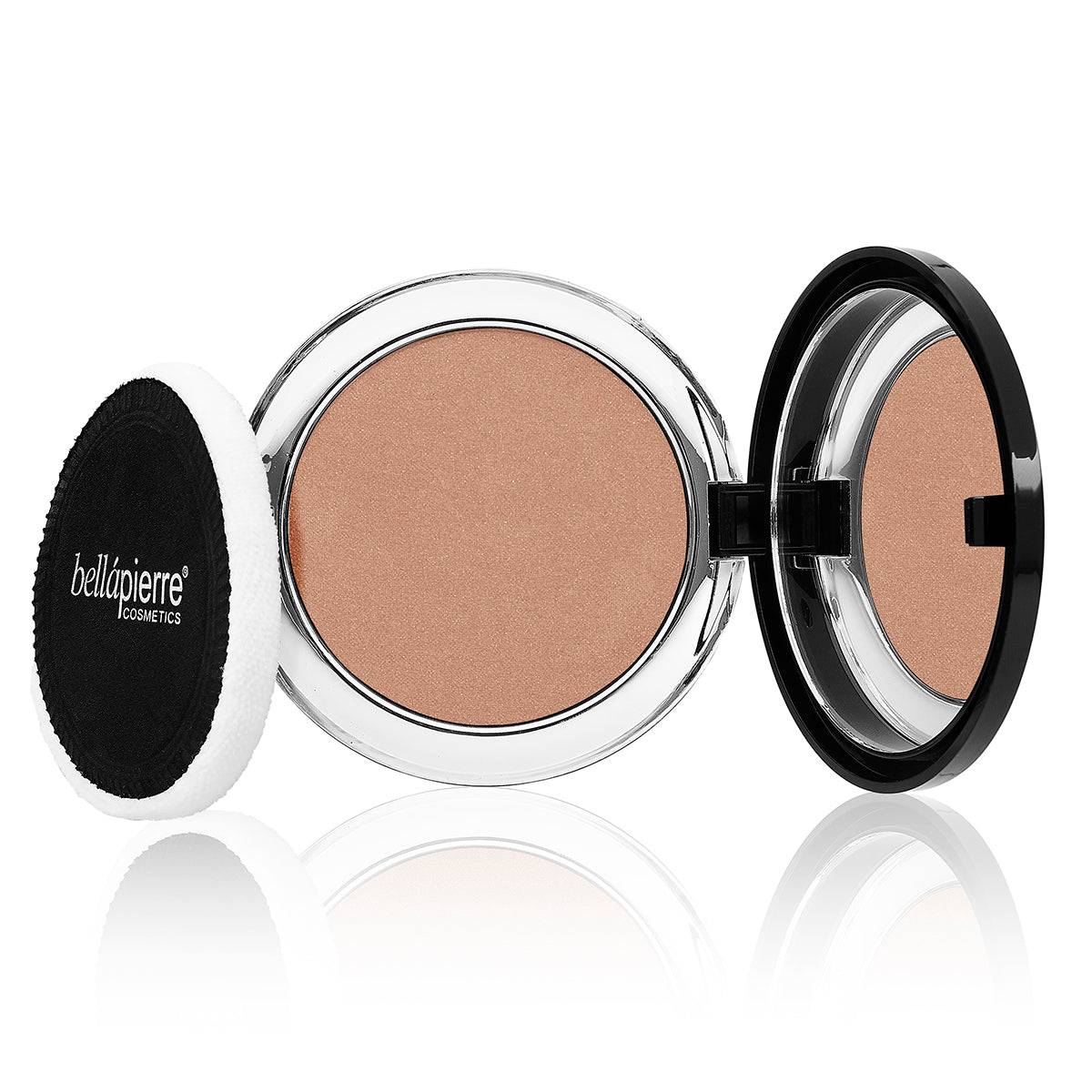 bellapierre Compact Mineral Bronzer. Award-winning, silky-smooth powder formula. Non-comedogenic, talc and paraben free. Natural & Vegan. TrueSkinity