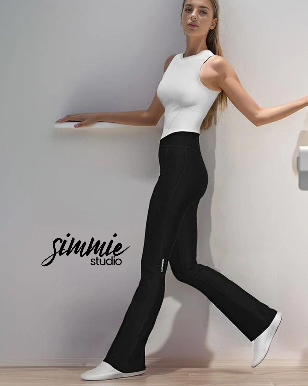 Black Yoga Flare Pants