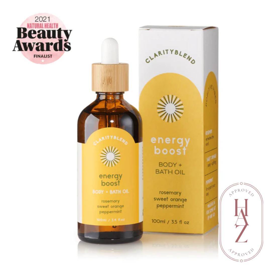 Energy Boost Body & Bath Oil - HAZ approved