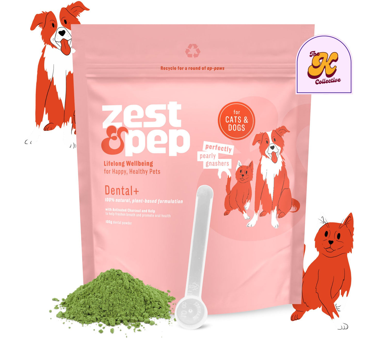 Dental+ Powder For Cats & Dogs
