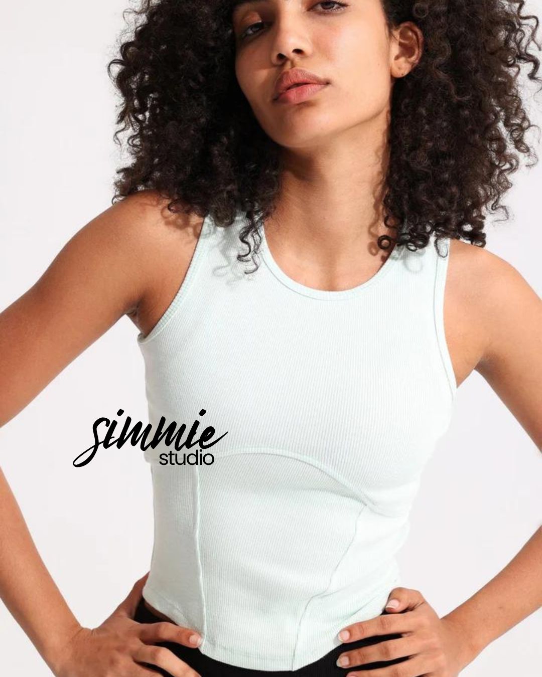 Baby Blue Coretank Top