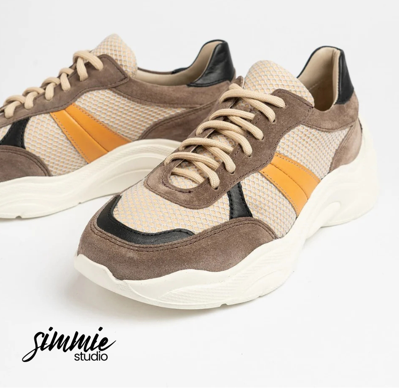 Verona - Beige casual sneakers