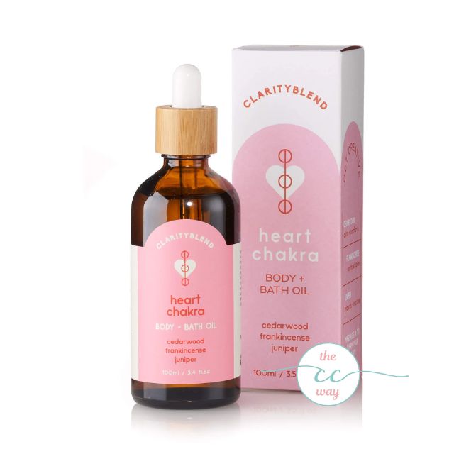 Heart Chakra Body & Bath Oil - The CC Way