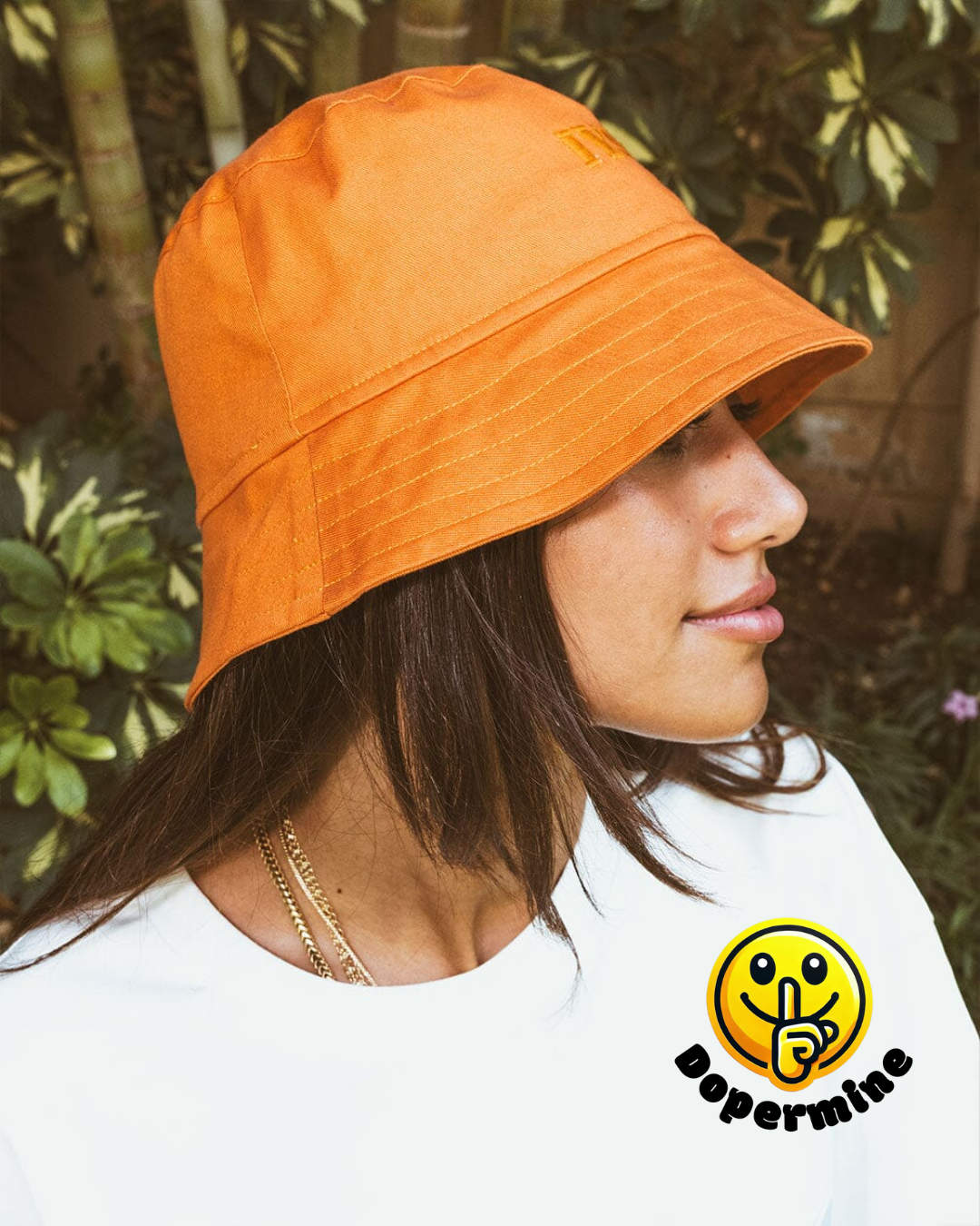 Orange Bucket Hat - Dopermine