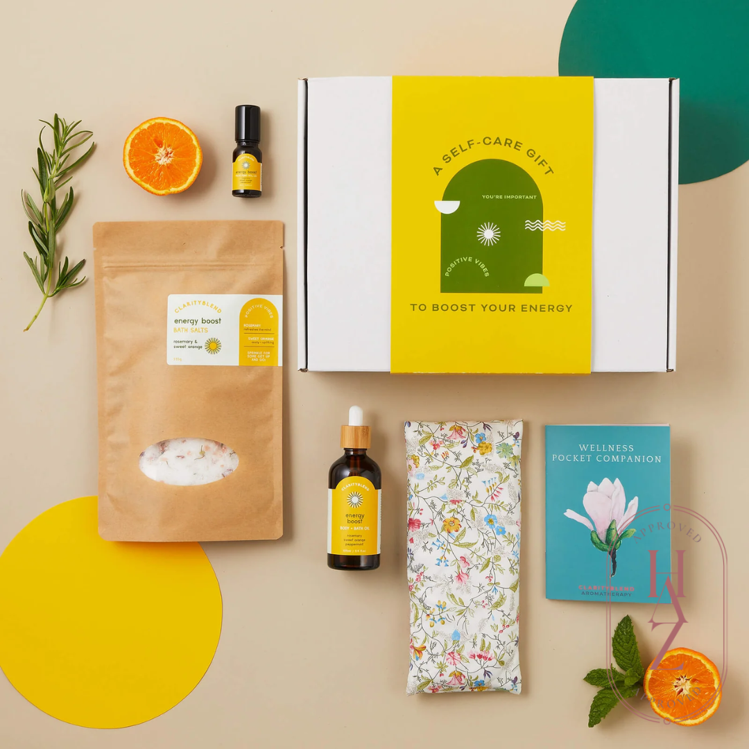 The Energy Boost Large Personalised Aromatherapy Pamper Set - HAZ approved