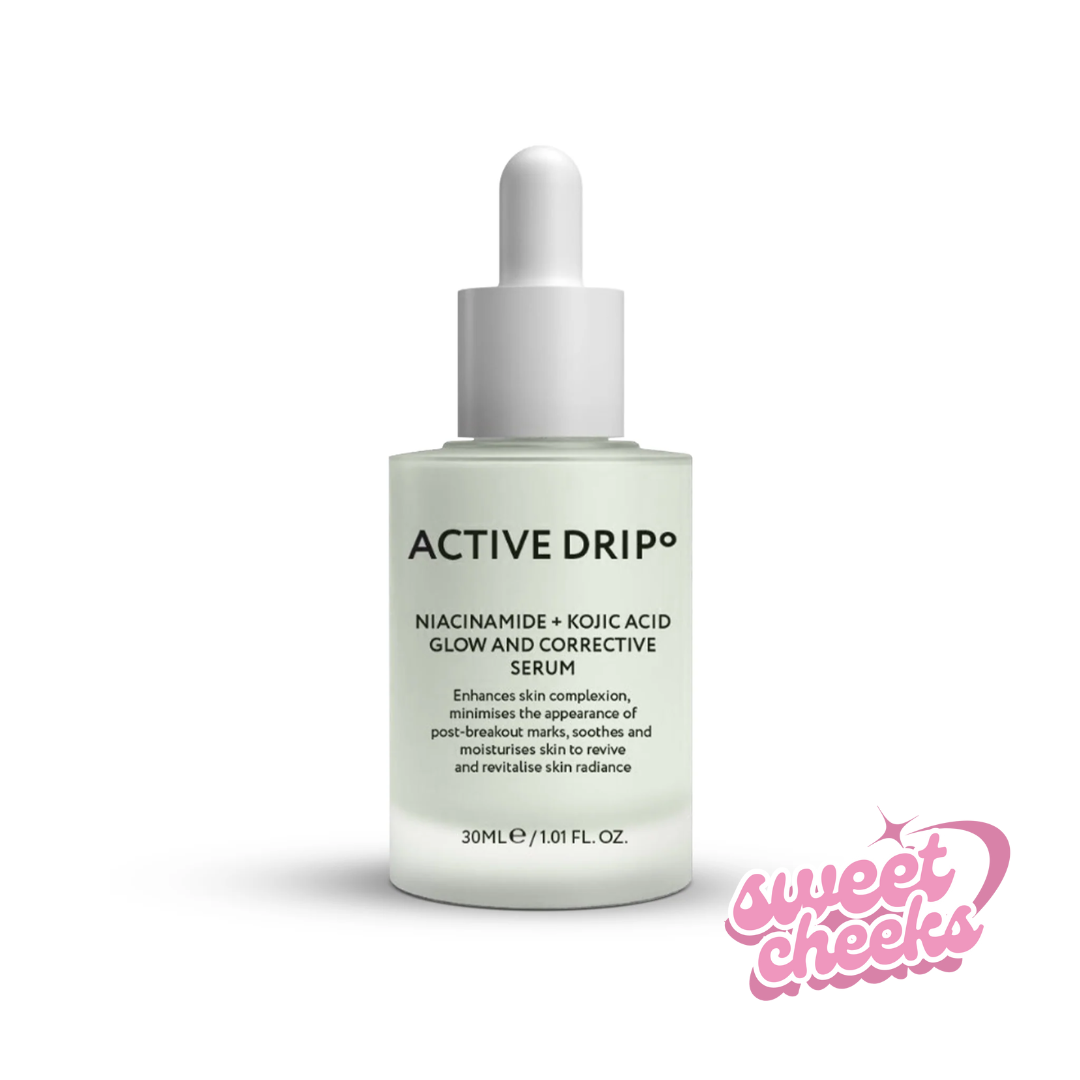 NIACINAMIDE + KOJIC ACID GLOW AND CORRECTIVE SERUM - Sweet Cheeks