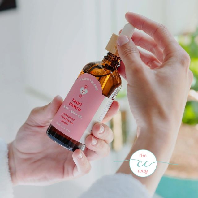 Heart Chakra Body & Bath Oil - The CC Way