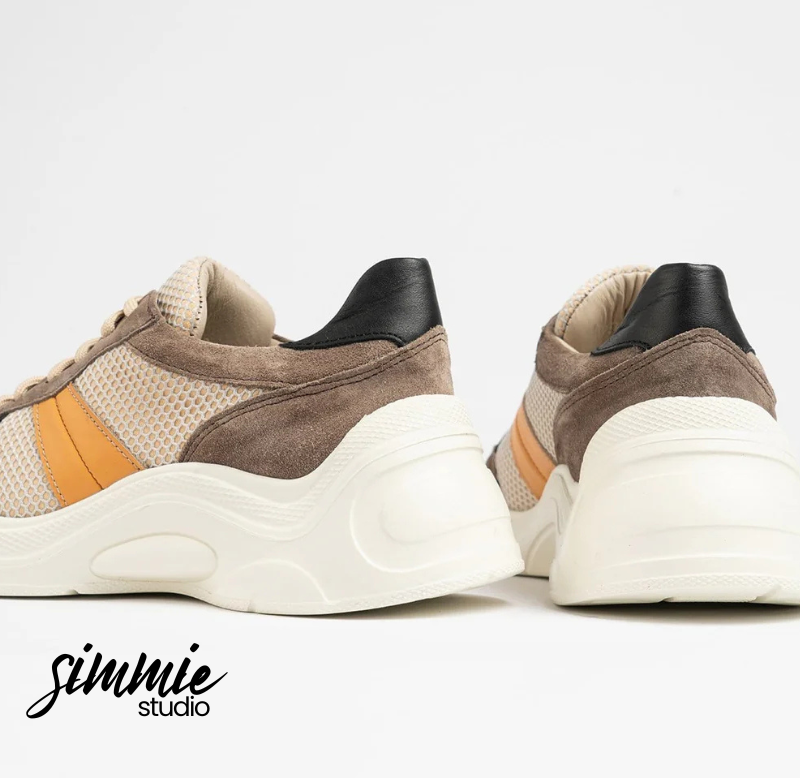 Verona - Beige casual sneakers