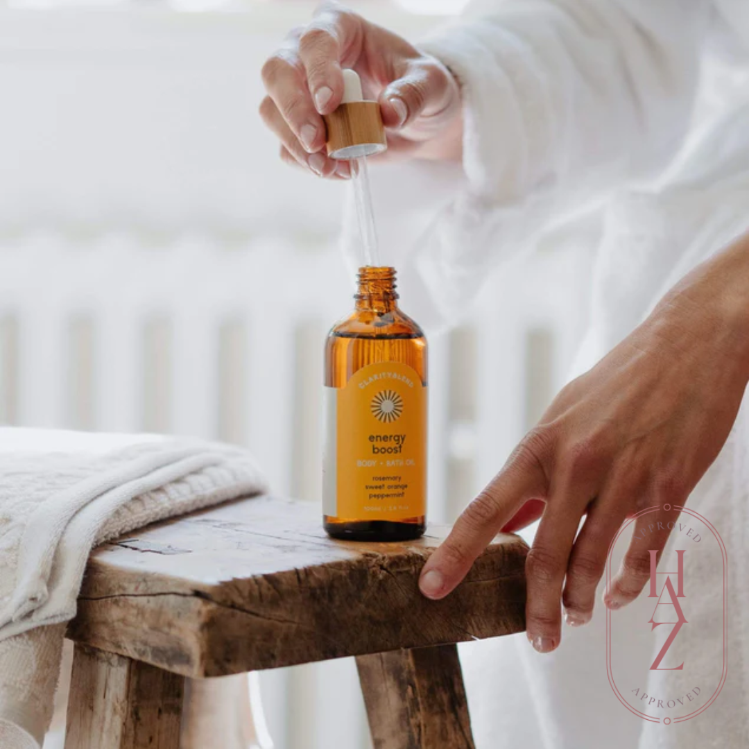 Energy Boost Body & Bath Oil - HAZ approved