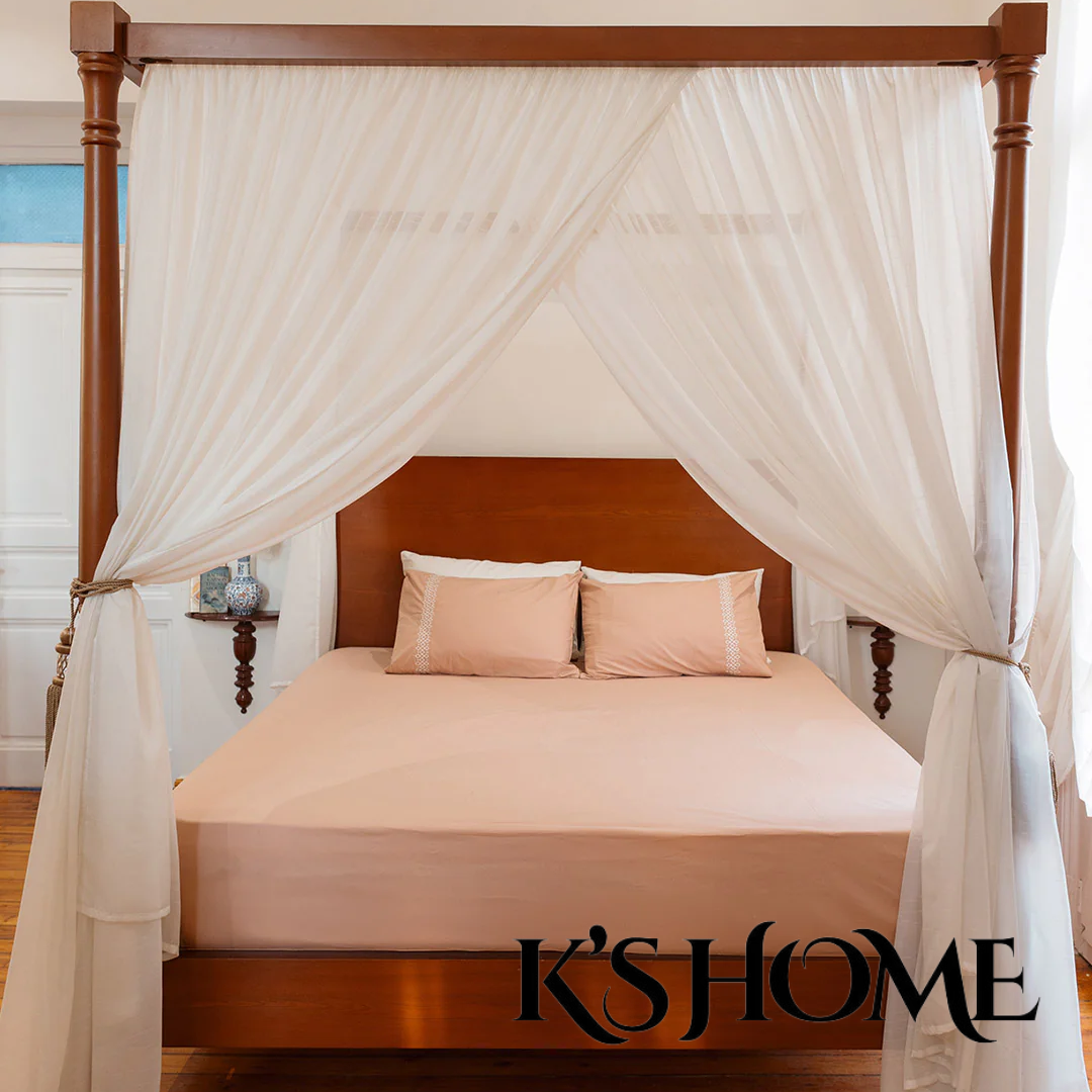 Lace bridal embroidered bedsheet - K’s Home