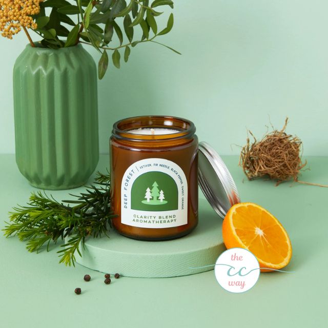 Deep Forest aromatherapy candle (200g) - The CC Way