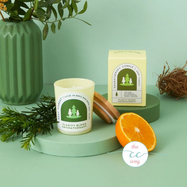 Deep Forest aromatherapy candle (90g) - The CC Way