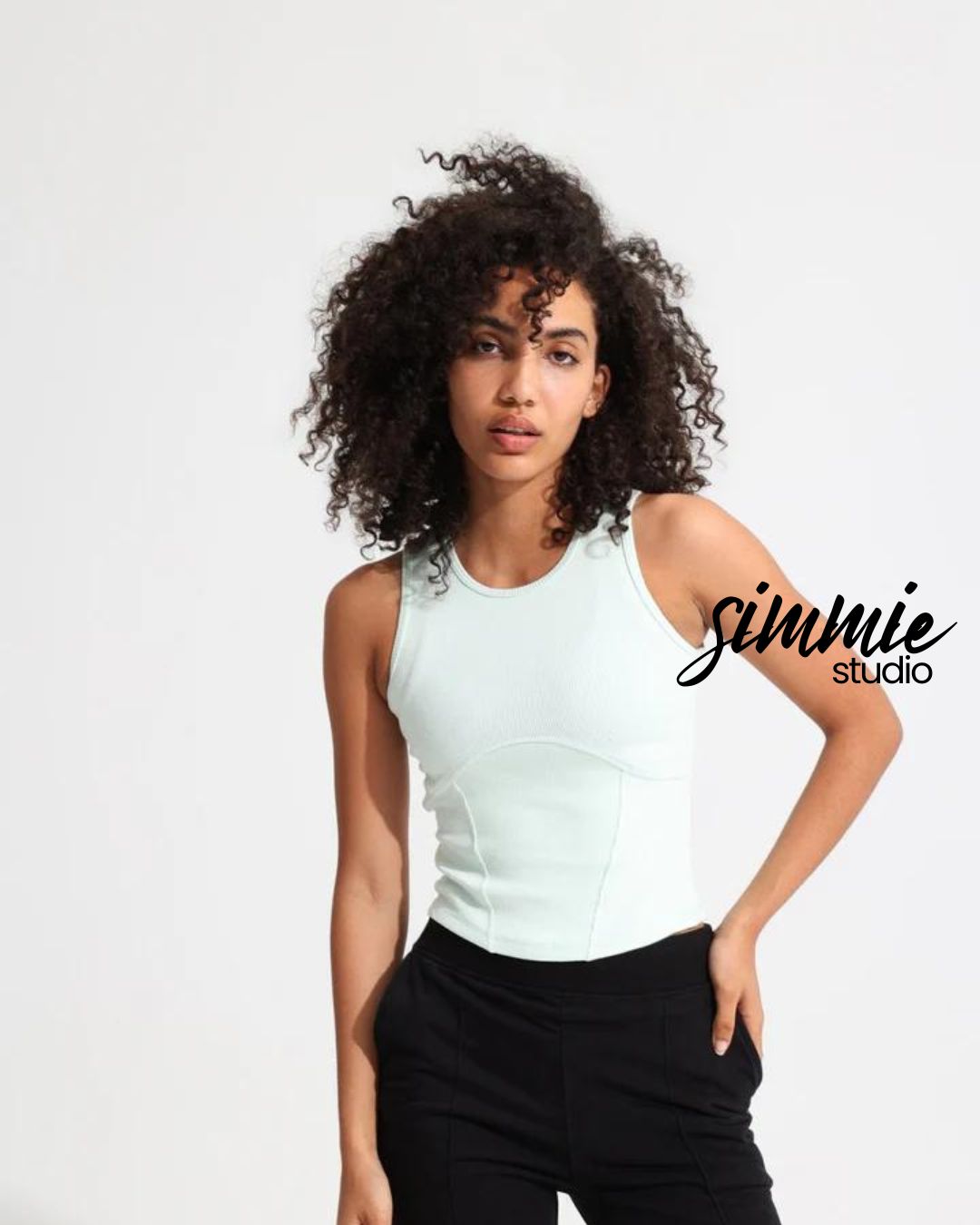 Baby Blue Coretank Top