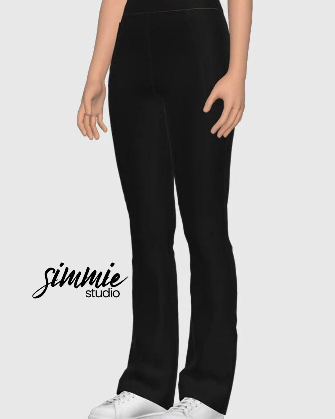 Black Yoga Flare Pants