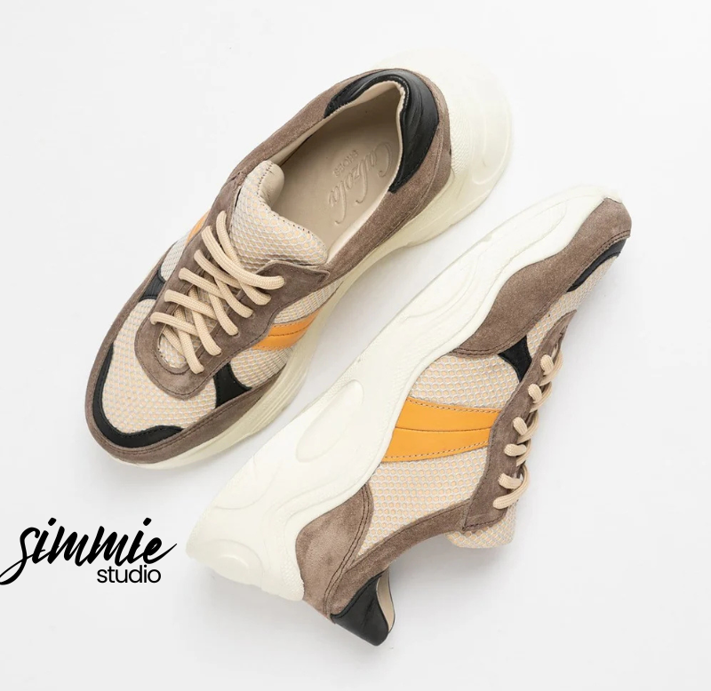 Verona - Beige casual sneakers