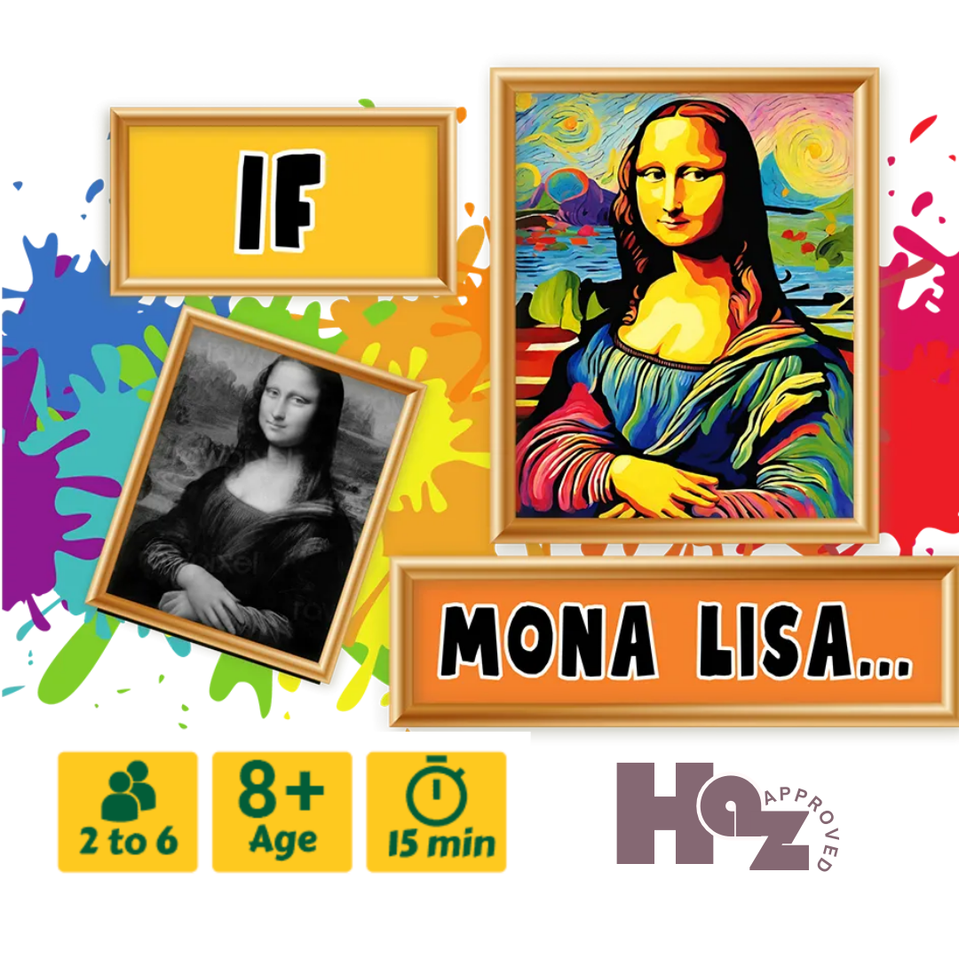 If Mona Lisa - Card Game - HAZ approved