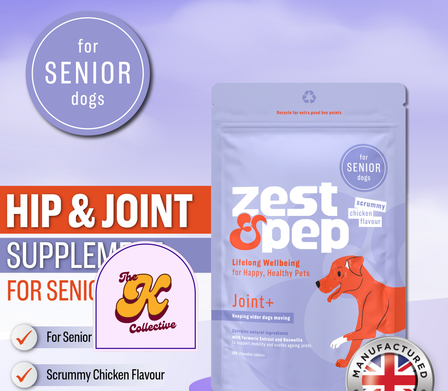 Joint & Hip Supplement For Senior Dogs