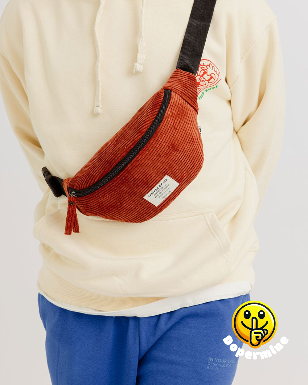Brick Red Fanny Pack - Dopermine