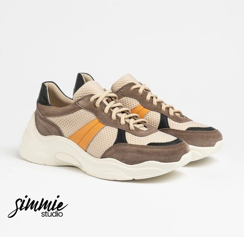 Verona - Beige casual sneakers