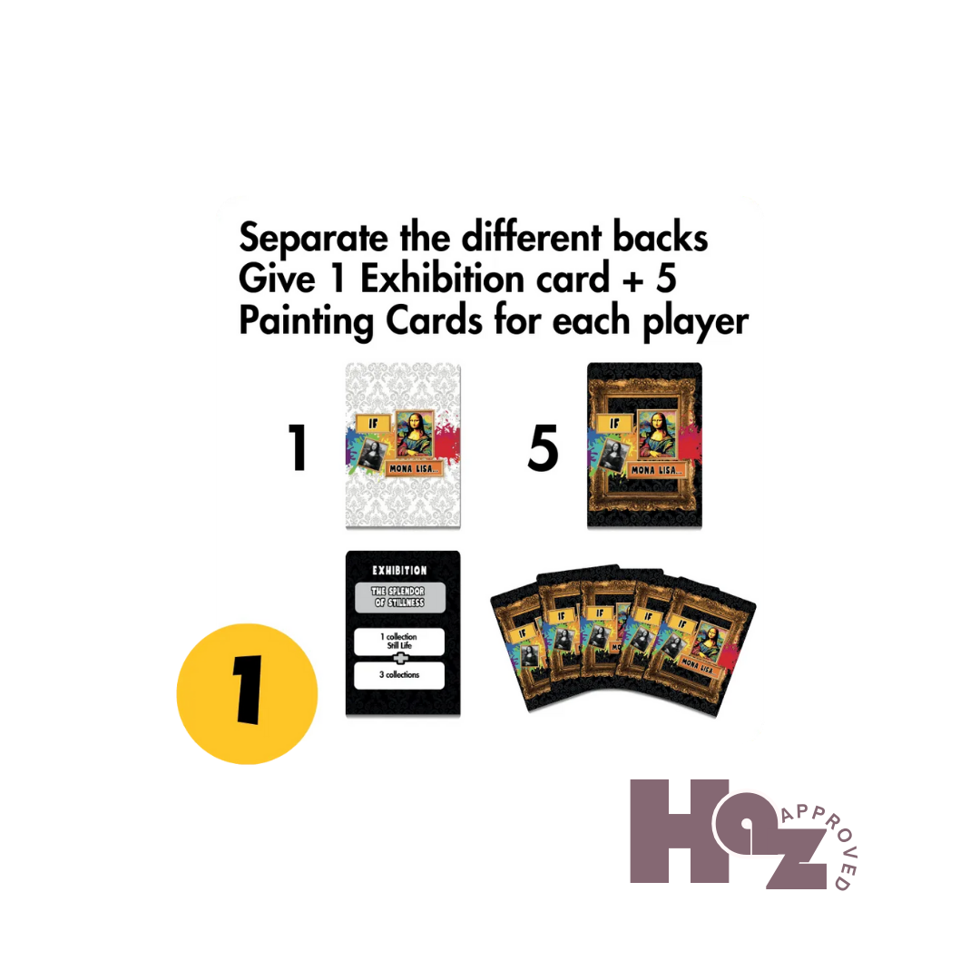 If Mona Lisa - Card Game - HAZ approved