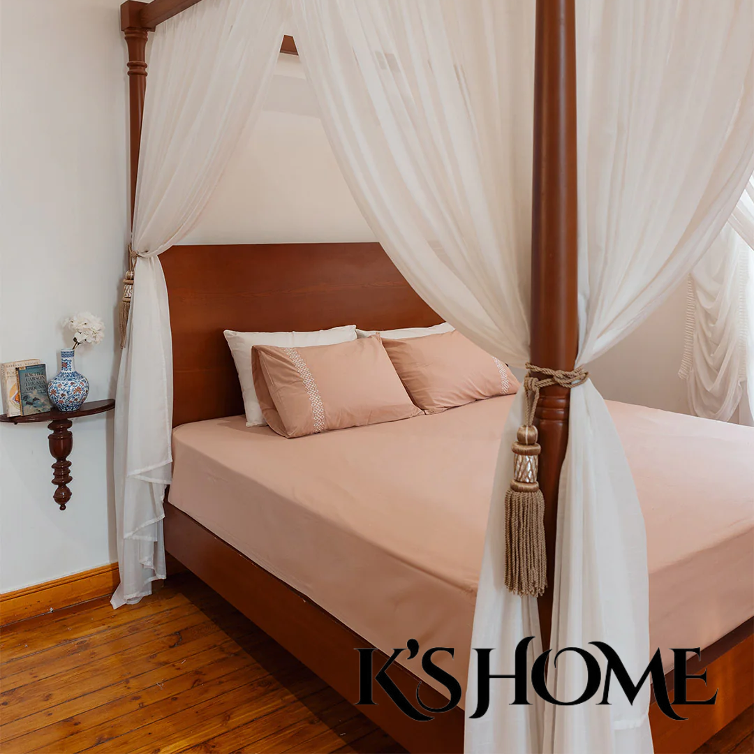 Lace bridal embroidered bedsheet - K’s Home