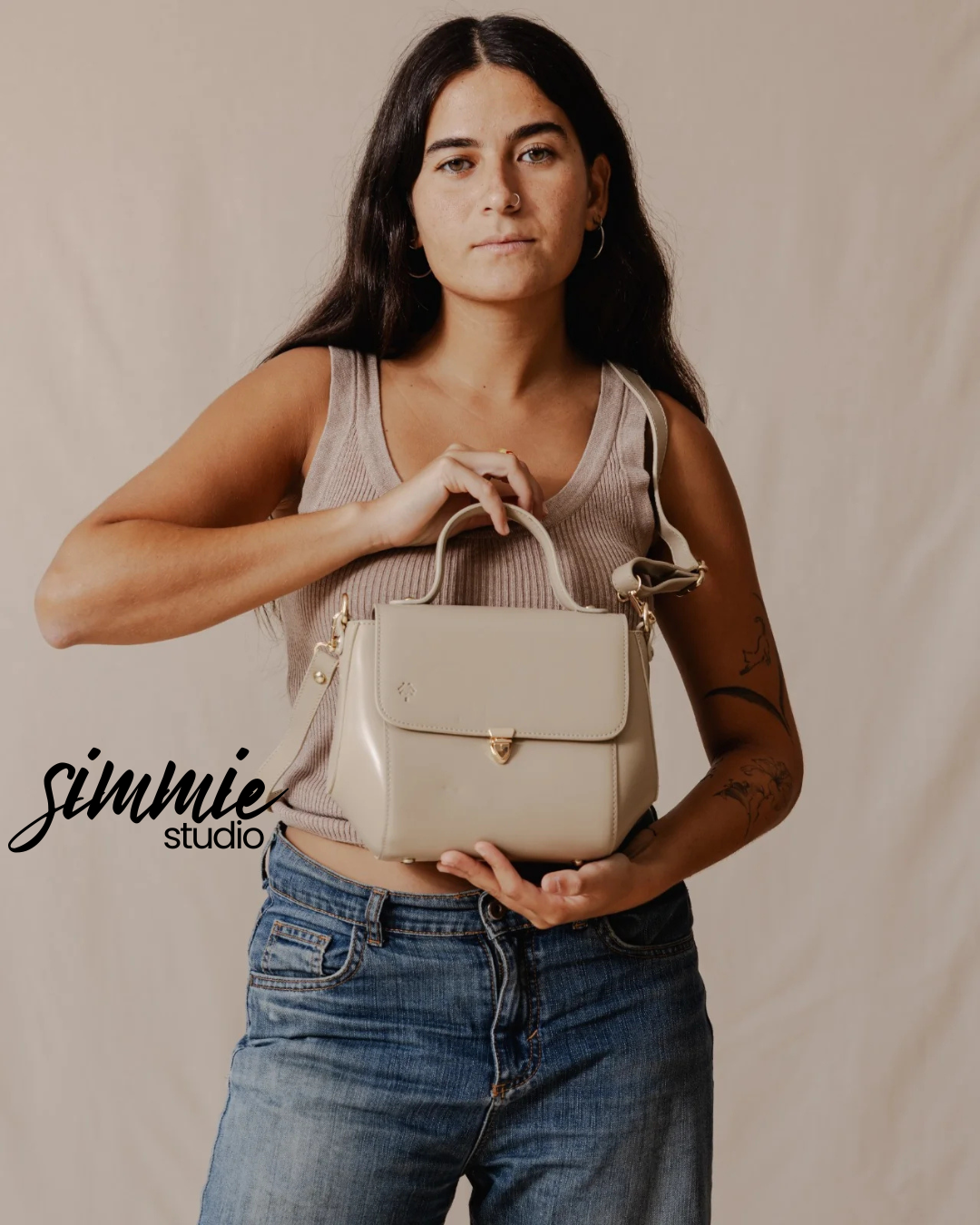 Tropeze Cross-Bag Beige
