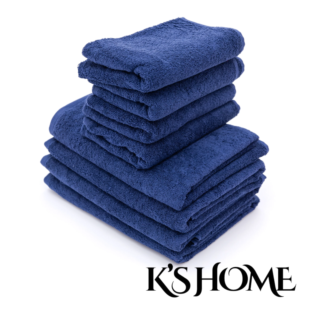 Family Set (4 Face Towels + 4 Bath Towels) - K’s Home