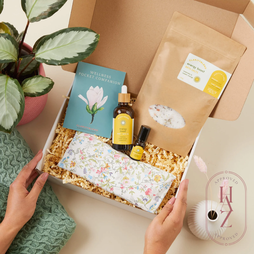The Energy Boost Large Personalised Aromatherapy Pamper Set - HAZ approved