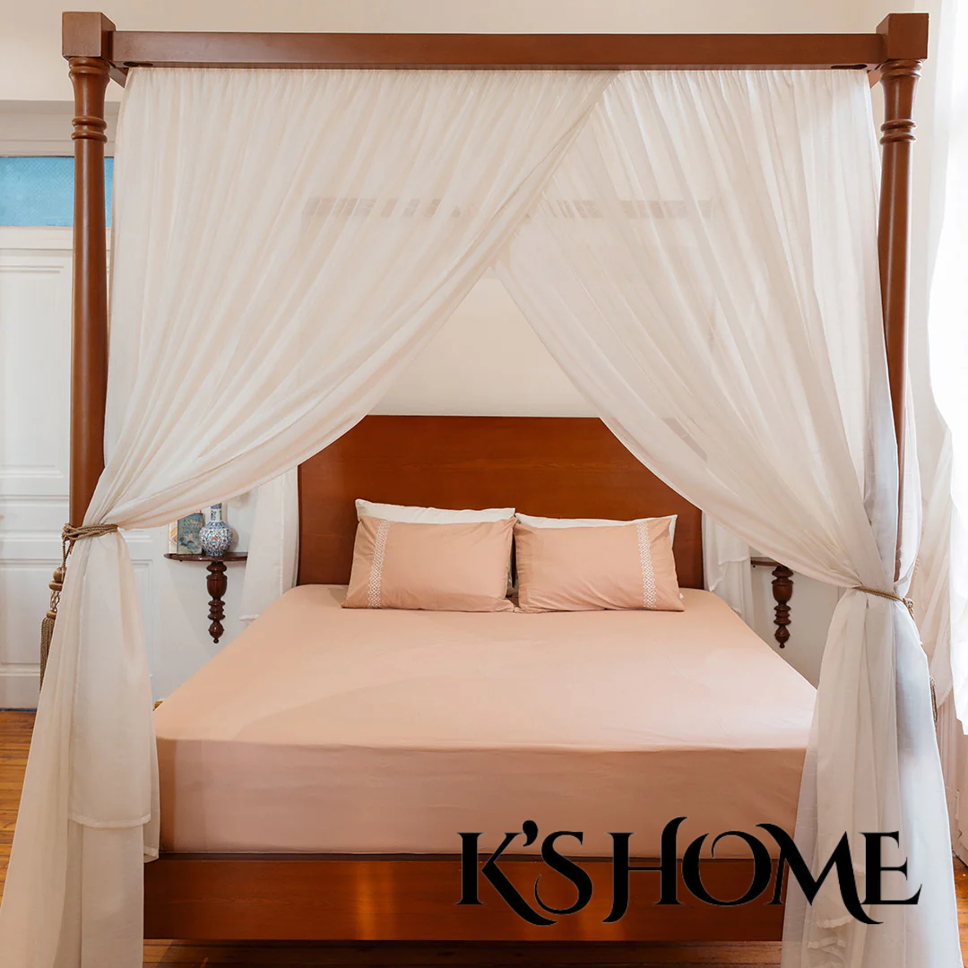 Lace bridal embroidered bedsheet - K’s Home