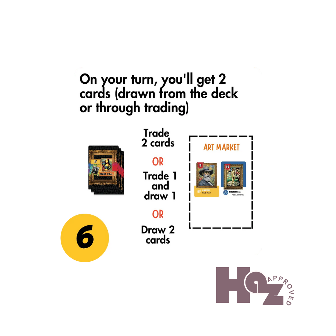 If Mona Lisa - Card Game - HAZ approved