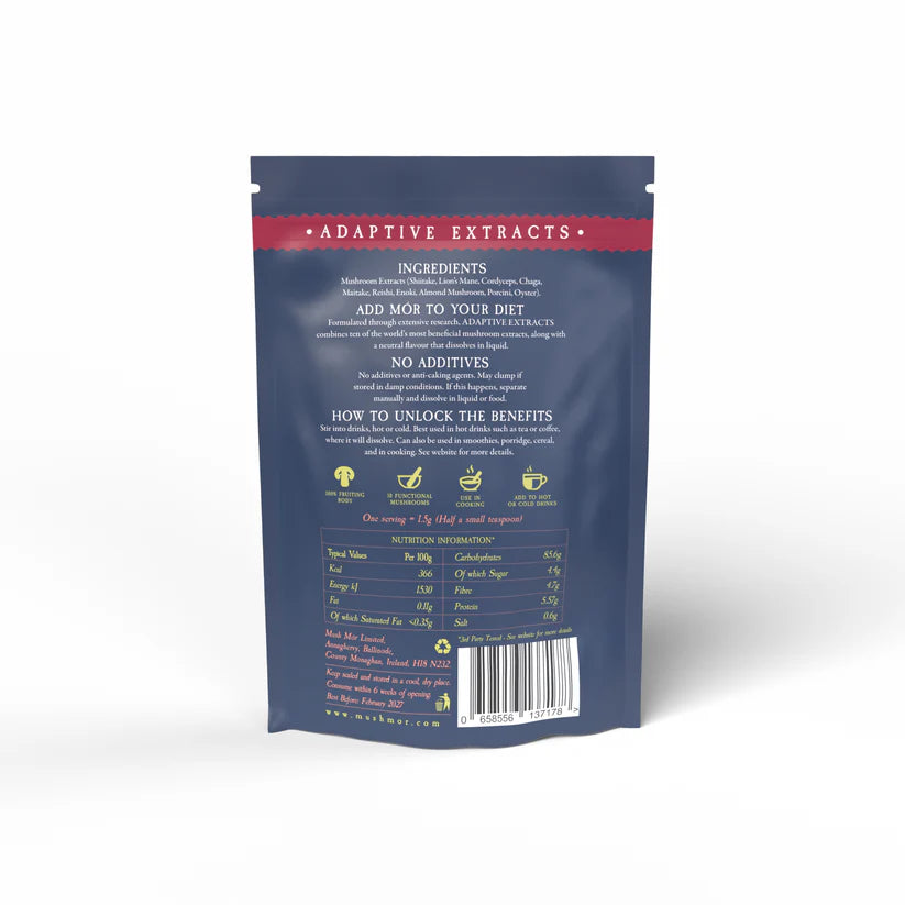 Mush Mór Adaptive Extracts Mushroom Powder - enara Wellness