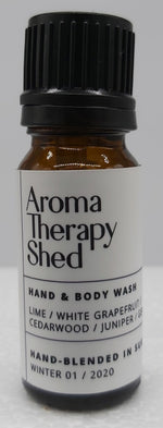 Aromatherapy shed wash