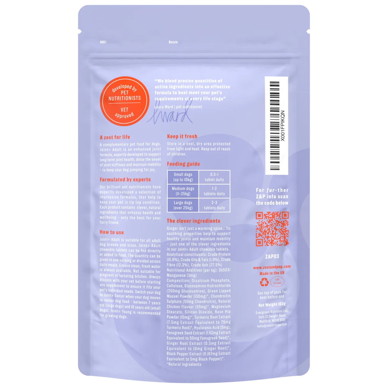 Joint & Hip Supplement For Adult Dogs