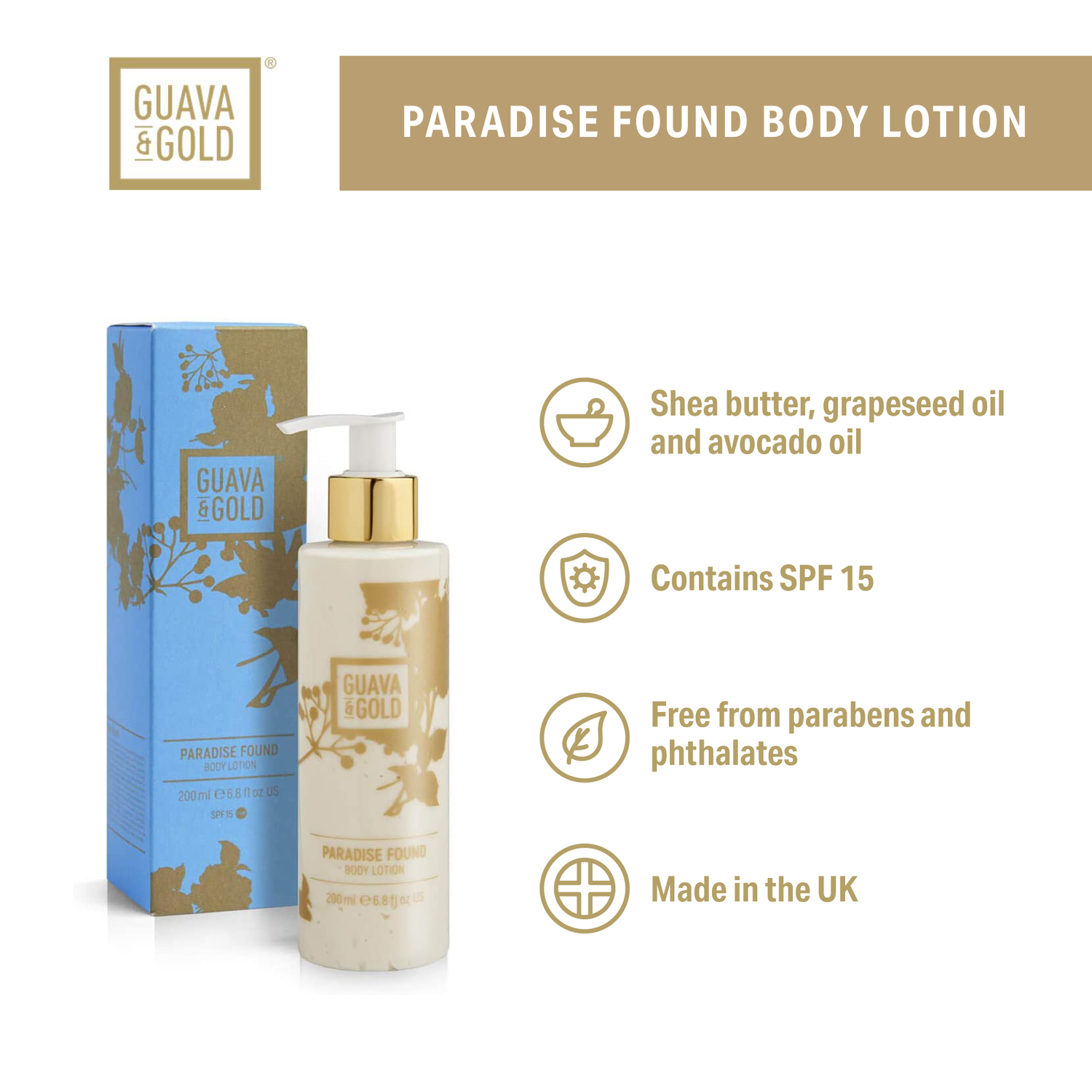 Paradise Found Body Lotion - enara Wellness