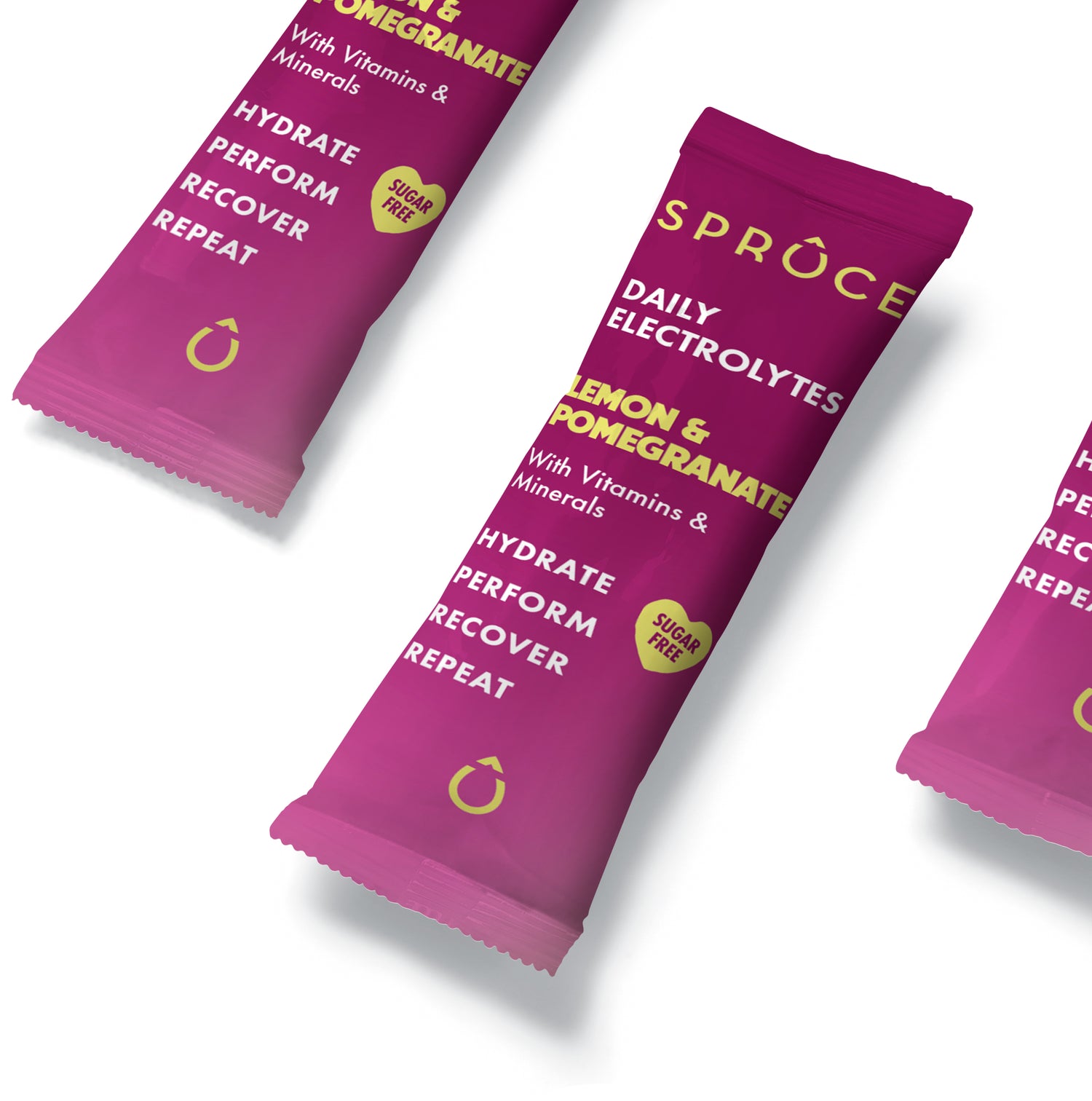 Spruce Daily Electrolyte Lemon & Pomegranate - Candice Grace