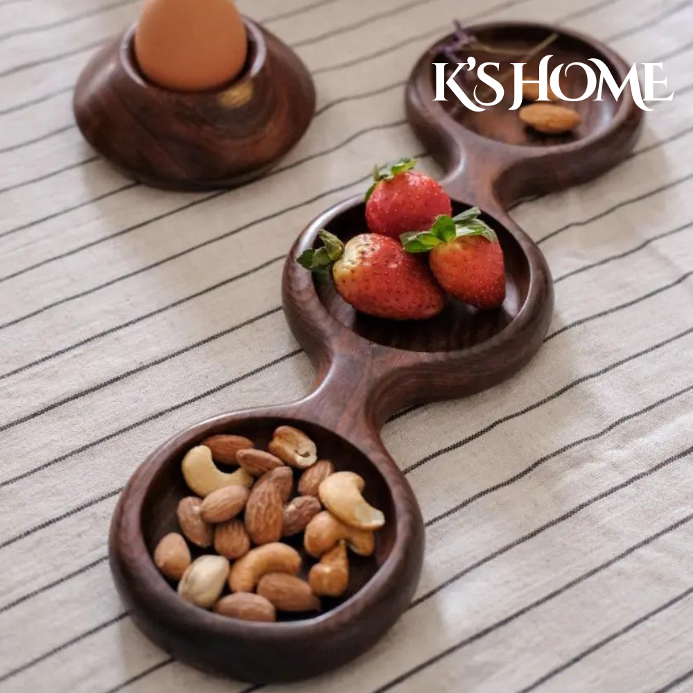 Triple wheeled plate - K’s Home