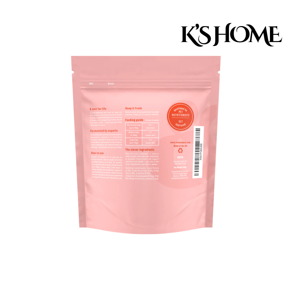 Dental+ Powder For Cats & Dogs - K’s Home