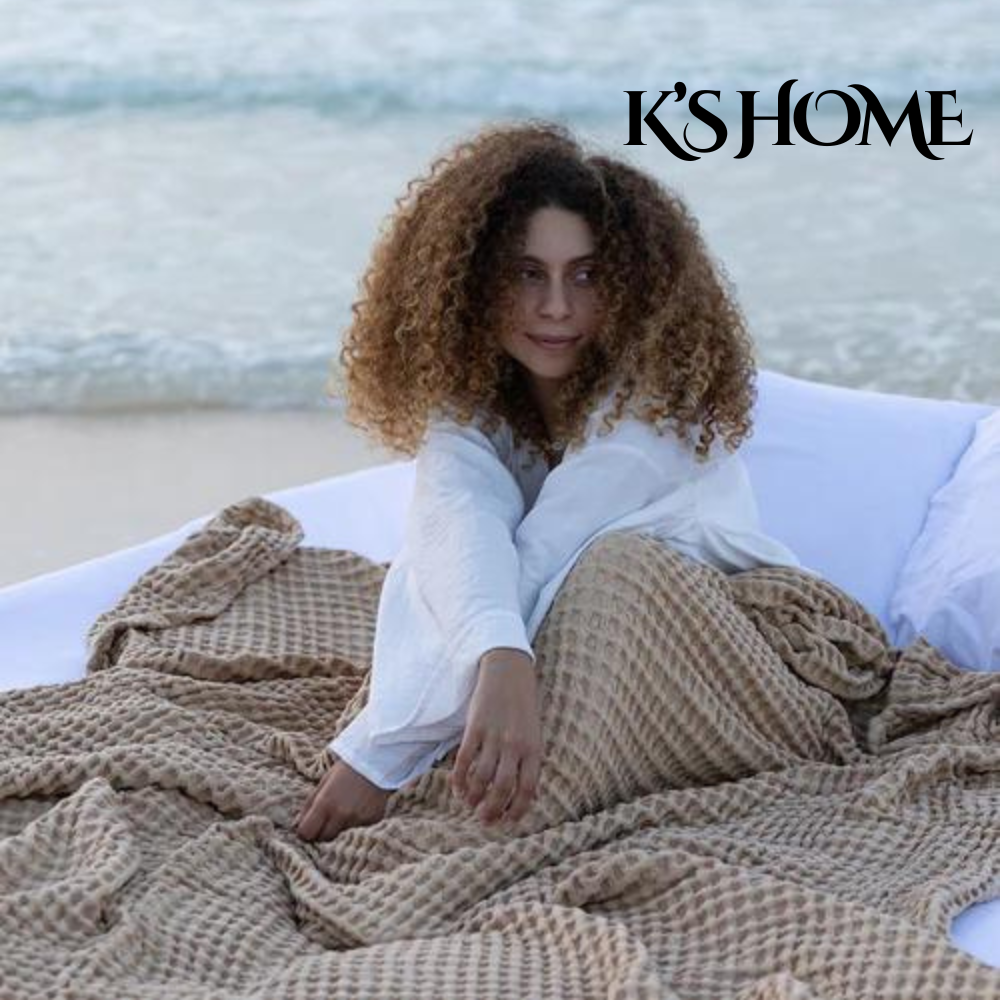 Waffle Coverlet - K’s Home