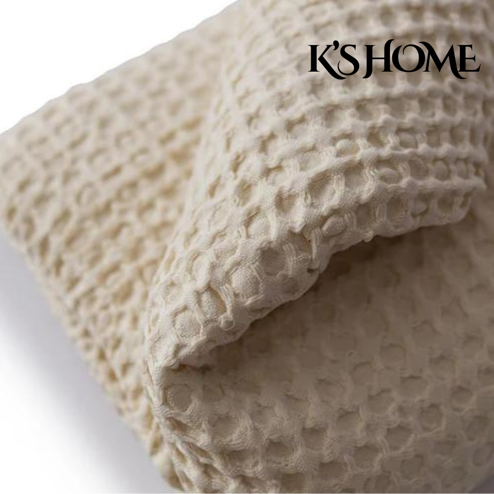 Waffle Coverlet - K’s Home