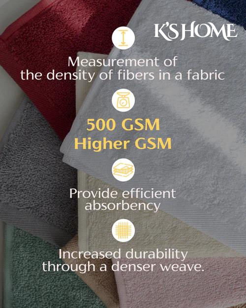 Egyptian Cotton Face Towel 100% - K’s Home