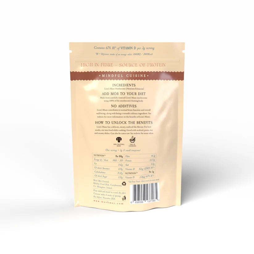Mush Mór Lion's Mane Mushroom Powder - enara Wellness