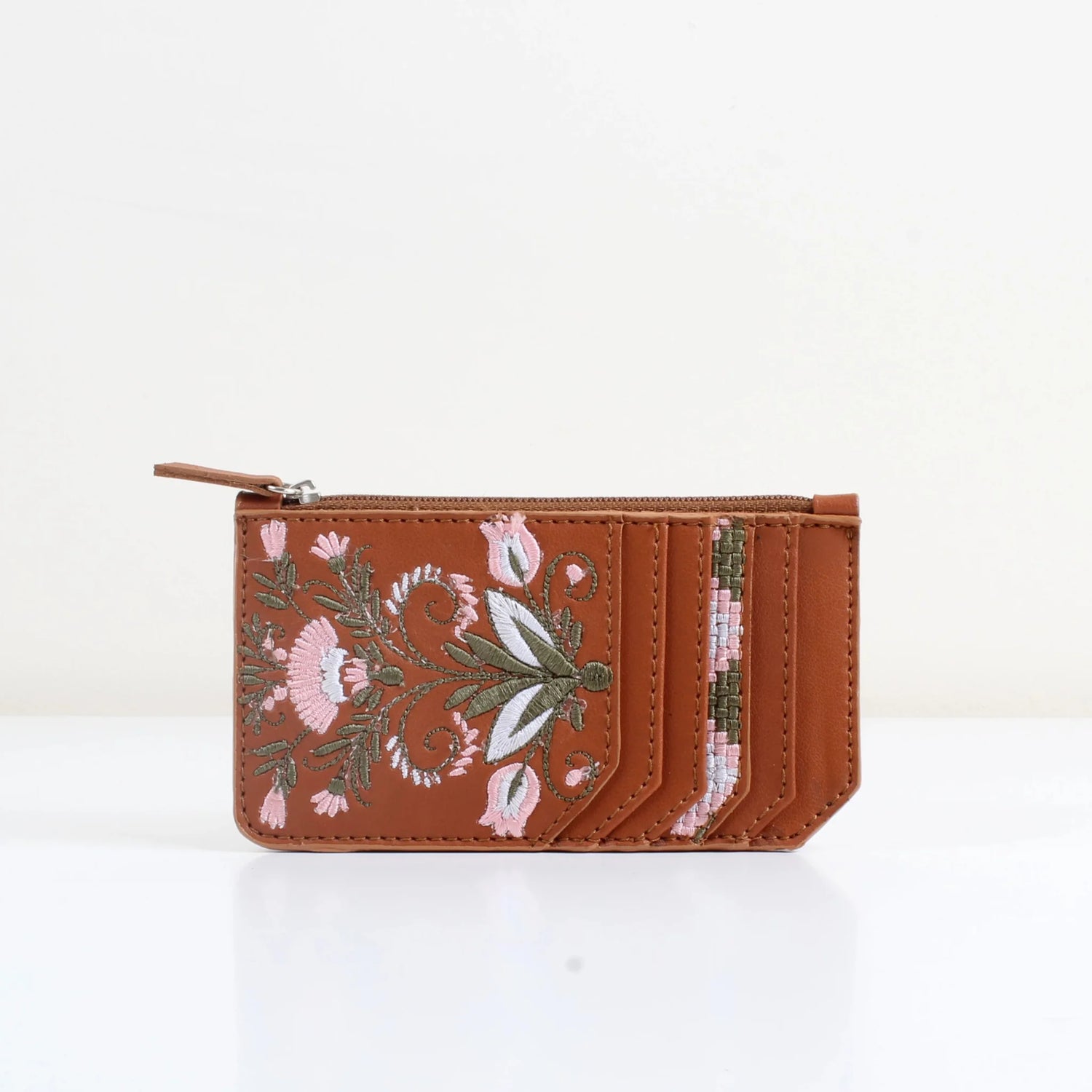 Havane Flowered Card Holder - Elsey & Essie