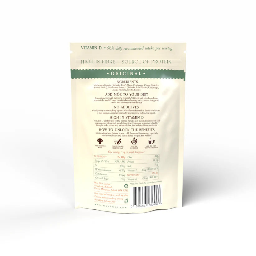 Mush Mór Original Mushroom Powder - enara Wellness
