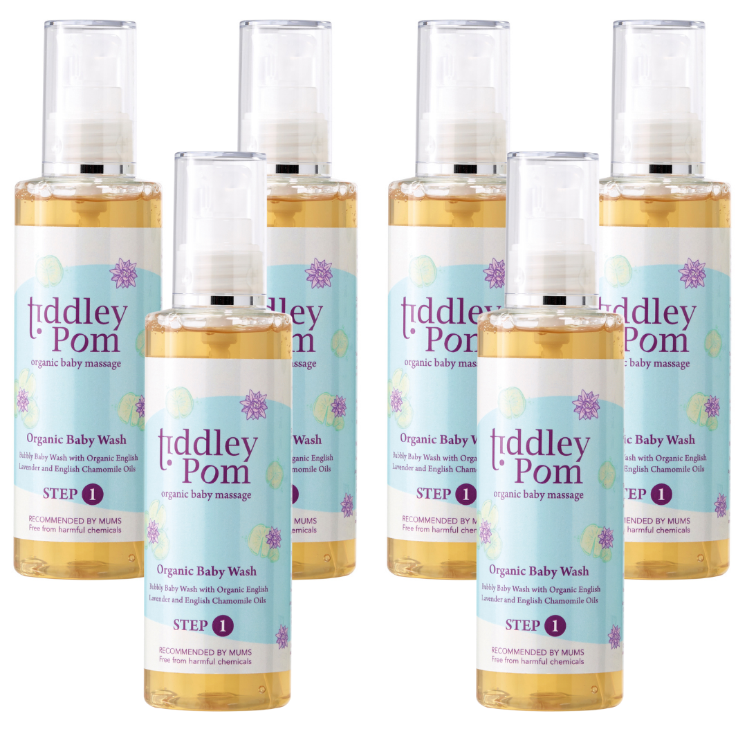 Set of 6 Baby wash and shampoo