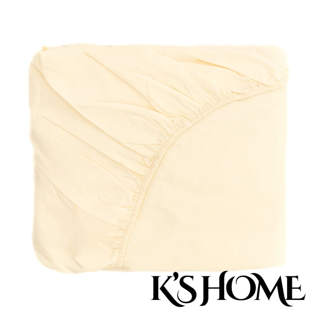 Percale Fitted Sheet - K’s Home