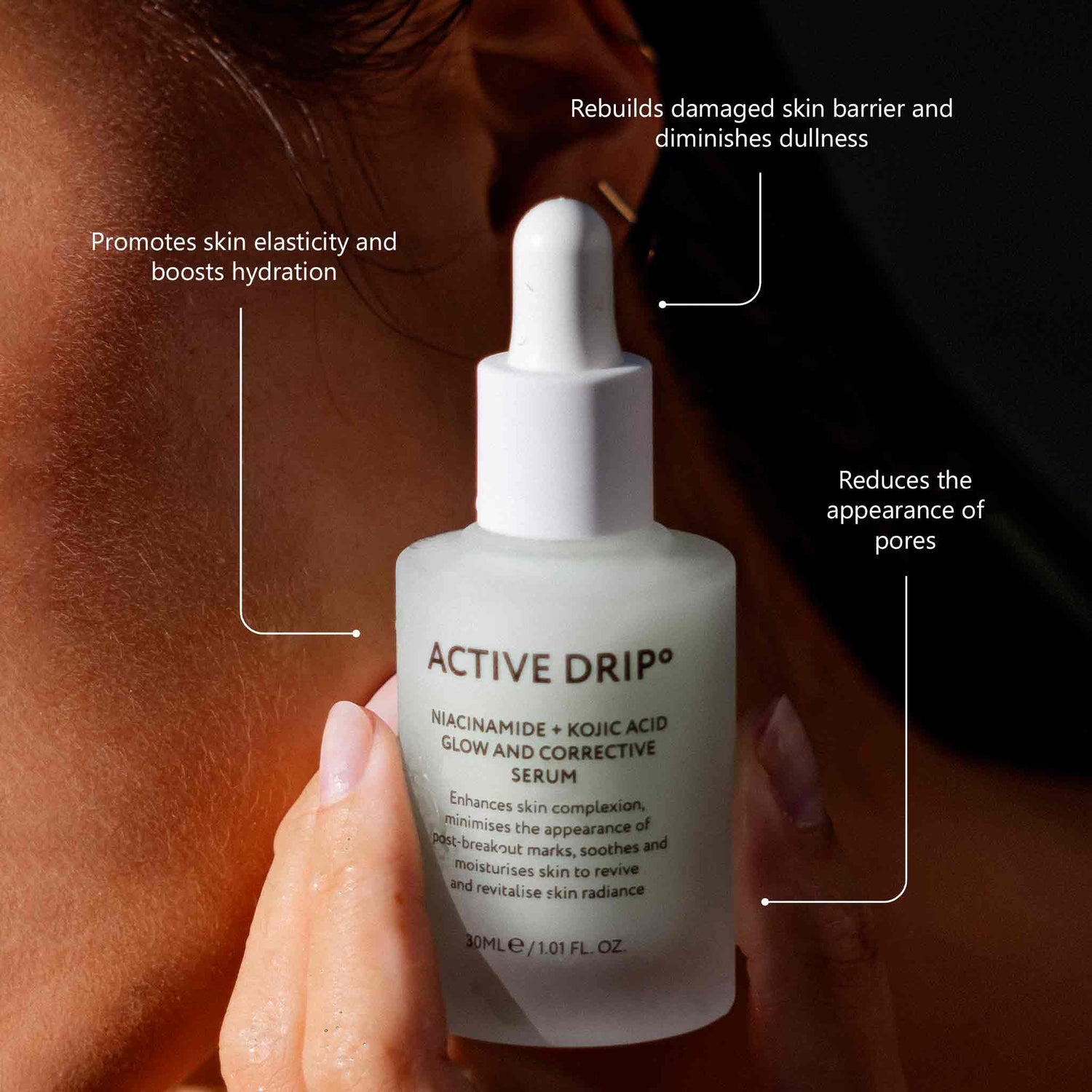 The Perfector Serum - Niacinamide and Kojic Acid - TrueSkinity - 30ML