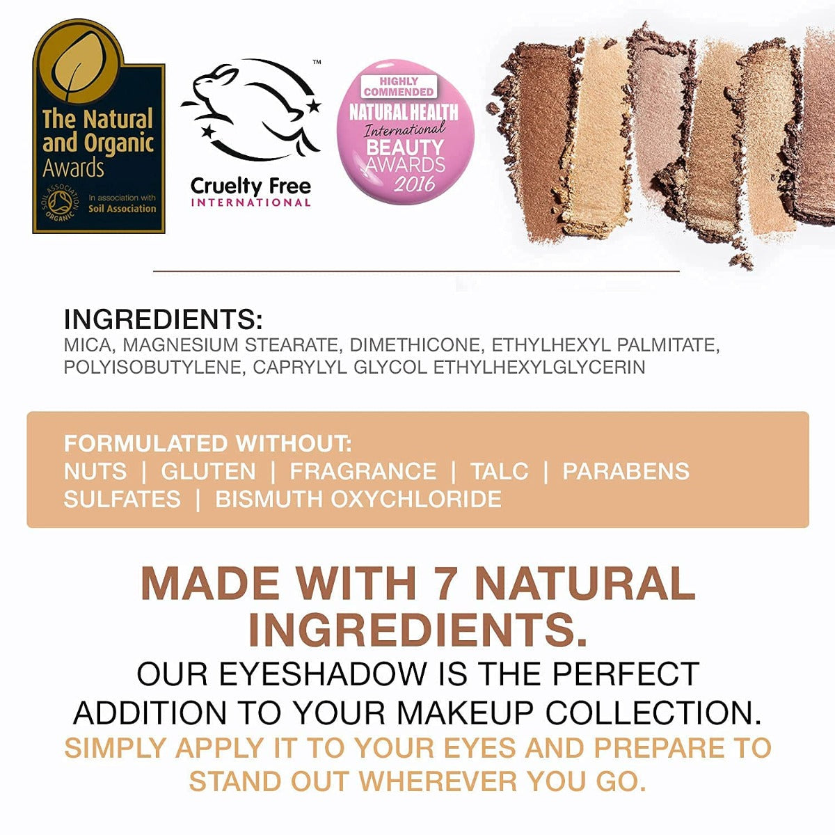 bellapierre 35 Color Eyeshadow Palette. Mineral-Based & Light-Weight Formula. Non-Toxic & Paraben Free. TrueSkinity