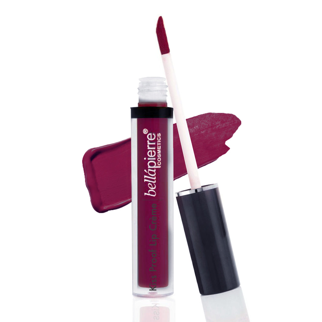 bellapierre Kiss Proof Lip Crème. Full Coverage and Long-Lasting Liquid Lipstick. Non-Toxic and Paraben Free. TrueSkinity